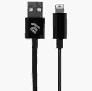 Кабель Lightning 2E USB 2.4 to Lightning Cable Molding Type 1m Black (2E-CCLAB-BL)