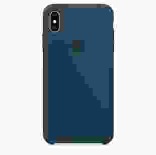 Чохол Apple Silicone Case for iPhone XS Pacific Green (MUJU2)