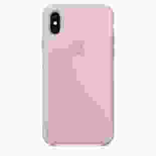Чохол Apple Silicone Case for iPhone XS Pink Sand (MTF82)