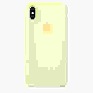 Чохол Apple Silicone Case for iPhone XS Mellow Yellow (MUJV2)