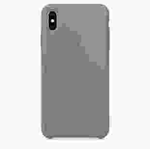 Чохол Apple Silicone Case for iPhone XS Max Lavender Gray (MTFH2)