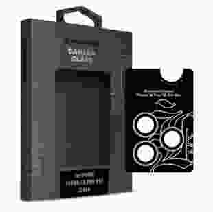 Захисне скло для камери ArmorStandart Supreme Black Icon для iPhone 16 Pro/16 Pro Max Clear