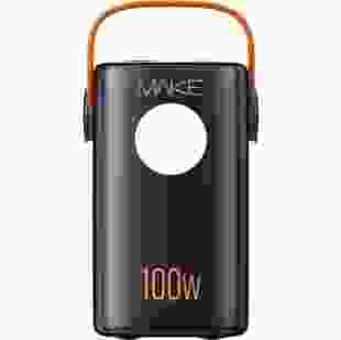 Зовнішній акумулятор (павербанк) MAKE Power Bank 60000 mAh 100W PD+QC Black