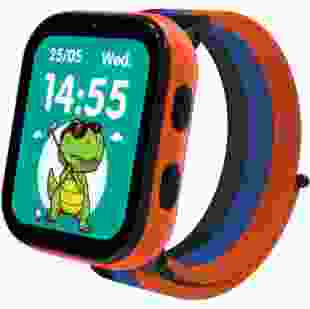 Дитячий смарт годинник Gelius GP-PK008 (Rainbow) з GPS/4G Black