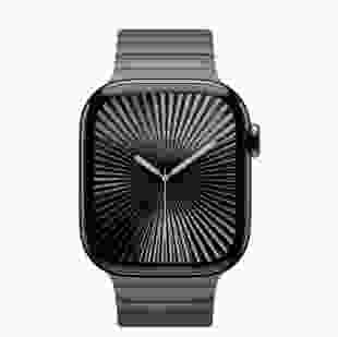 Смарт-годинник Apple Watch Series 10 46mm Slate Titanium Case with Slate Link Bracelet (MX173)