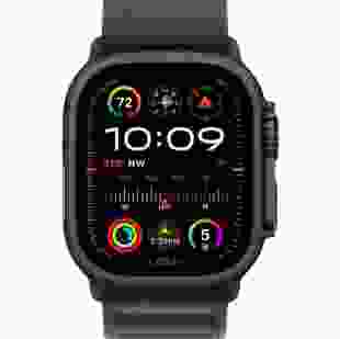 Смарт-годинник Apple Watch Ultra 2 2024 GPS + Cellular 49mm Black Titanium Case with Dark Green Alpine Loop - Large
