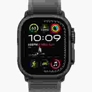Смарт-годинник Apple Watch Ultra 2 2024 GPS + Cellular 49mm Black Titanium Case with Green Trail Loop - M/L