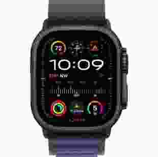 Смарт-годинник Apple Watch Ultra 2 2024 GPS + Cellular 49mm Black Titanium Case with Navy Alpine Loop - Small