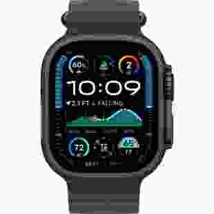 Смарт-годинник Apple Watch Ultra 2 2024 GPS + Cellular 49mm Black Titanium Case with Navy Ocean Band