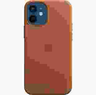 Apple iPhone 12 mini Leather Case with MagSafe - Saddle Brown (MHK93)