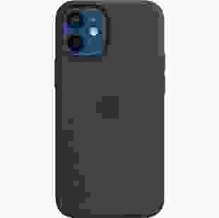 Apple iPhone 12 mini Silicone Case with MagSafe - Black (MHKX3)