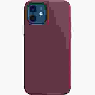 Apple iPhone 12 | 12 Pro Silicone Case with MagSafe - Plum (MHL23)
