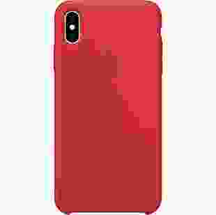 Чохол Apple Silicone Case for iPhone XS Max (PRODUCT) Red (MRWH2)