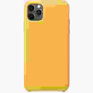 Чохол Apple Leather Case for iPhone 11 Pro Max Meyer Lemon (MX0A2)