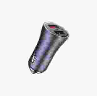 АЗП Baseus Pro QC 2U 40W (TZCCJD-A0G) сірий