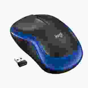 Миша LOGITECH Wireless Mouse M185 (синя)