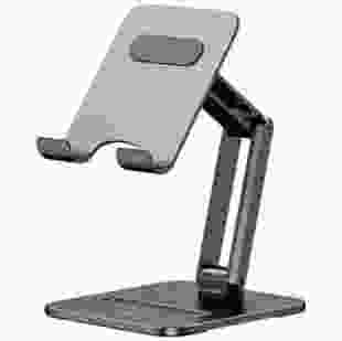 Підставка для телефону Baseus Biaxial Foldable Metal Stand (LUSZ000013) (Grey)
