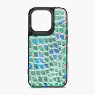 Захисний чохол Harder Crocosaur для Apple iPhone 15 Blue