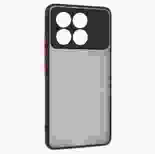 Протиударний чохол ArmorStandart Frosted Matte для Xiaomi Poco X6 Pro 5G Black