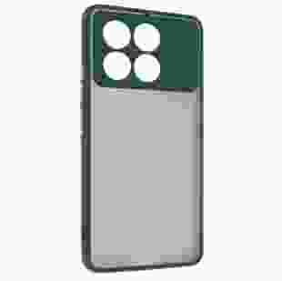Протиударний чохол ArmorStandart Frosted Matte для Xiaomi Poco X6 Pro 5G Dark Green