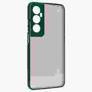 Протиударний чохол ArmorStandart Frosted Matte для Realme C65 4G Dark Green