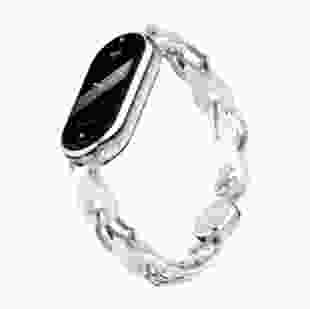 Ремінець ArmorStandart Chain Wristband для Xiaomi Mi Band 8 Silver
