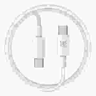 Зарядний кабель MAKE Type-C to Type-C PD 100W 1.2 м TPE White