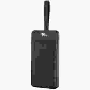 Зовнішній акумулятор (павербанк) XO PR156 22.5W 30000mAh Black
