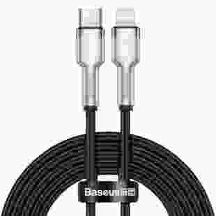 Кабель Baseus Cafule Metal Type-C to Lightning PD 20W (2m) Black