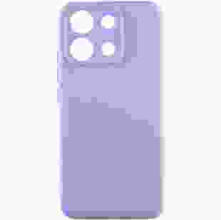 Захисний чохол Silicone Cover Lakshmi Full Camera для Xiaomi Redmi Note 13 4G Бузковий / Dasheen