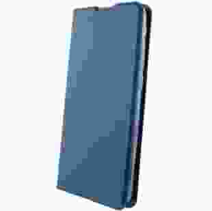 Шкіряний чохол книжка GETMAN Elegant (PU) для Xiaomi Redmi 13C Синій