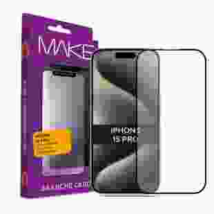 Захисне скло MAKE для Apple iPhone 15 Pro