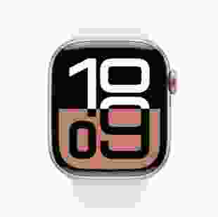 Смарт-годинник Apple Watch Series 10 42mm Rose Gold Aluminium Case with Sport Band - M/L
