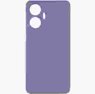 Силіконовий чохол Candy Full Camera для Realme C55 Блакитний / Mist Blue