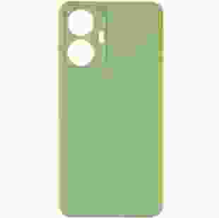 Силіконовий чохол Candy Full Camera для Realme C55 Фісташковий