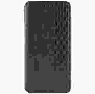Шкіряний чохол-книжка GETMAN Cubic (PU) для Xiaomi Redmi 14C / Poco C75 Чорний