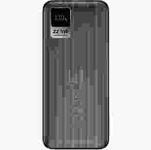 Зовнішній акумулятор (павербанк) MAKE 30000 mAh 22.5W PD+QC Black