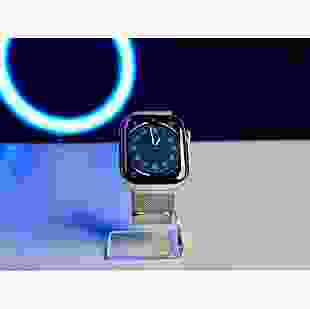 Б/У Apple Watch Series 4 GPS + Cellular 42 mm Stainless Steel Case with Milanese Loop Graphite (MNJL3, MNJM3)