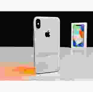 Б/У Apple iPhone X 64GB Silver 9/10