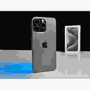 Розпакований Apple iPhone 15 Pro Max 256GB Black Titanium 10/10