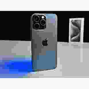 Відкритий  Apple iPhone 15 Pro Max 1TB Blue Titanium 10/10