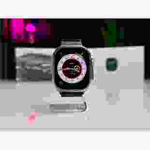 ВІТРИННИЙ Apple Watch Ultra 2 GPS + Cellular 49mm Titanium Case with Milanese Loop Graphite (MRF53, ML773)