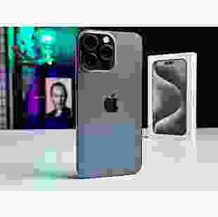 ВЖИВАНИЙ Apple iPhone 15 Pro Max 512GB Blue Titanium (MU7F3)