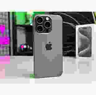 ВЖИВАНИЙ Apple iPhone 15 Pro 256GB Black Titanium (MTV13)