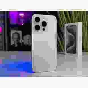 ВЖИВАНИЙ Apple iPhone 15 Pro 128GB White Titanium (MTUW3) 89%