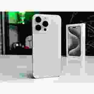 ВЖИВАНИЙ Apple iPhone 15 Pro Max 512GB White Titanium (MU7D3) 86%