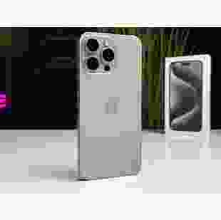 ВЖИВАНИЙ Apple iPhone 15 Pro Max 256GB Natural Titanium 87% (MU793)