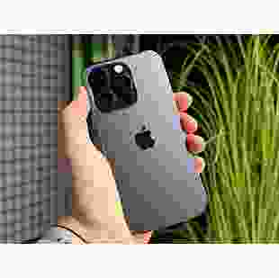 ВЖИВАНИЙ  Apple iPhone 14 Pro 256GB Deep Purple (MQ1F3) 100%