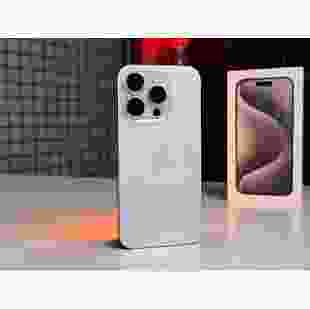 ВЖИВАНИЙ Apple iPhone 15 Pro 128GB White Titanium 86% (MTUW3)