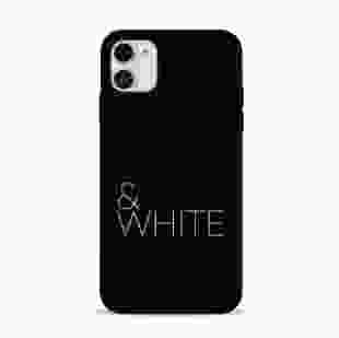 Чохол Pump Silicone Minimalistic Case for iPhone 11 Black&White